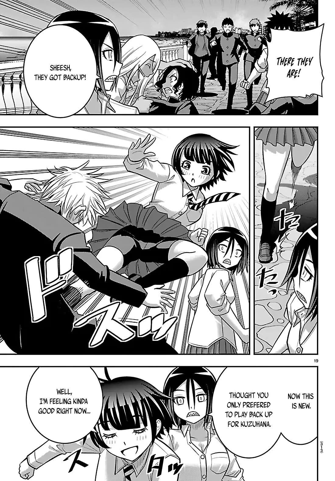 Yankee JK KuzuHana-chan Chapter 268 page 19 - Chapter 268: Regional Yankee Exchange