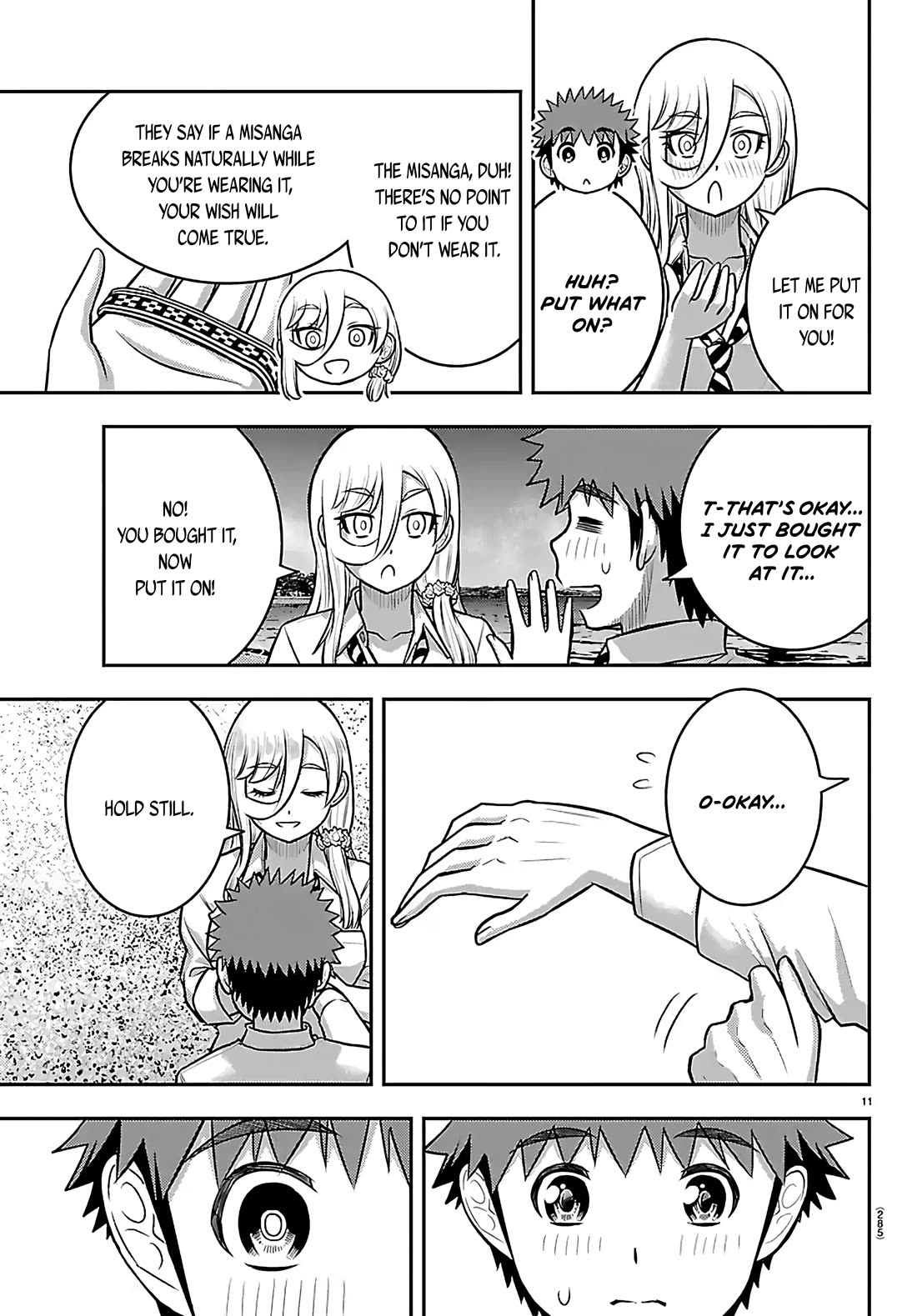 Yankee JK KuzuHana-chan Chapter 269 page 11 - Chapter 269: More than Happy