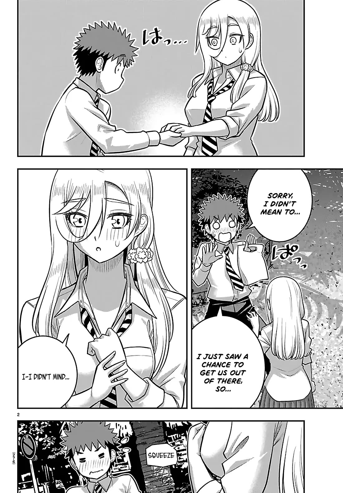 Yankee JK KuzuHana-chan Chapter 269 page 2 - Chapter 269: More than Happy
