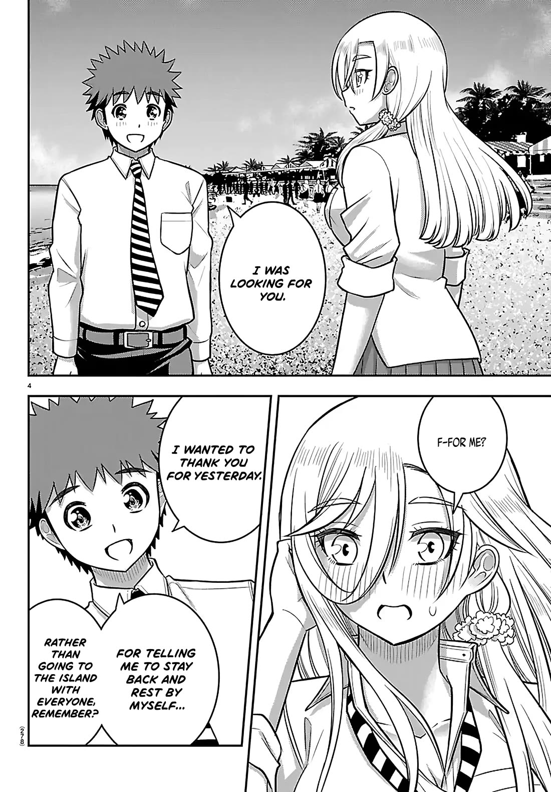 Yankee JK KuzuHana-chan Chapter 269 page 4 - Chapter 269: More than Happy