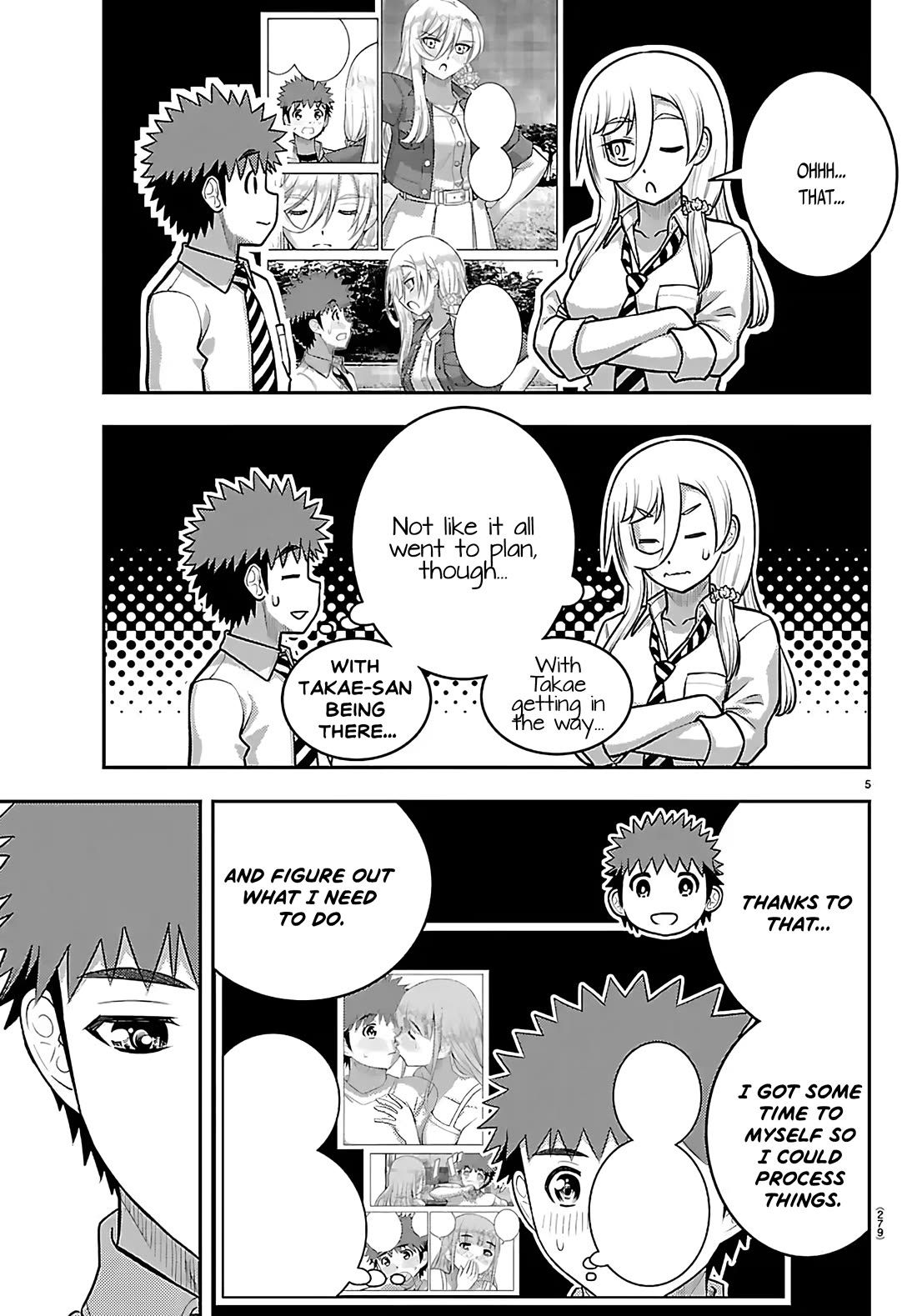 Yankee JK KuzuHana-chan Chapter 269 page 5 - Chapter 269: More than Happy