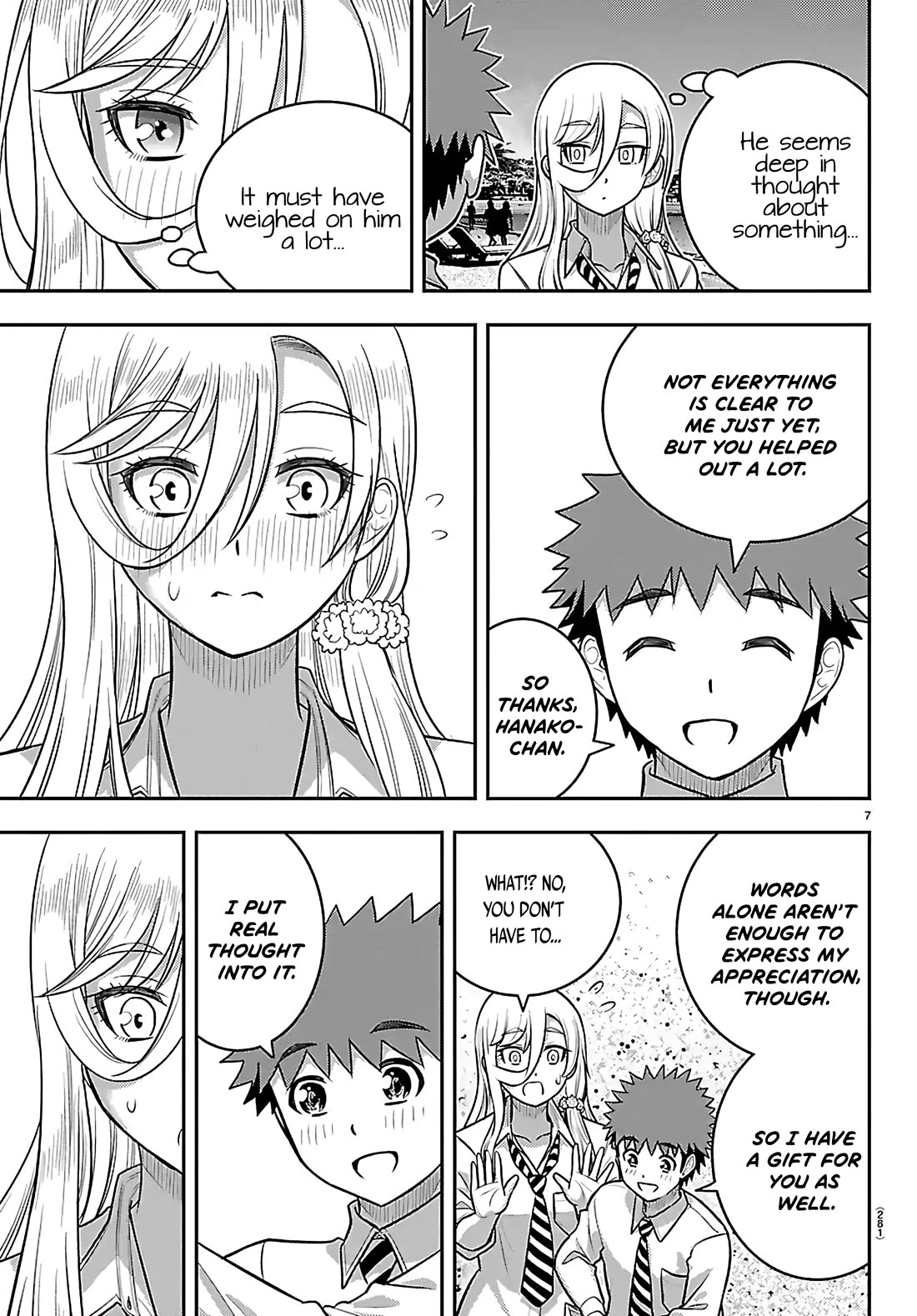 Yankee JK KuzuHana-chan Chapter 269 page 7 - Chapter 269: More than Happy