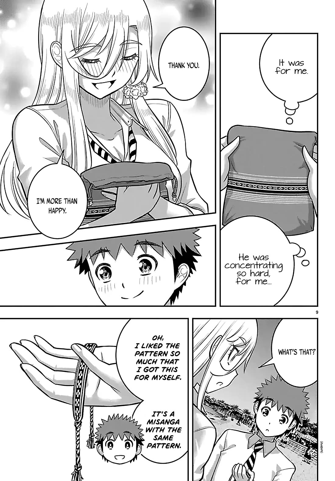 Yankee JK KuzuHana-chan Chapter 269 page 9 - Chapter 269: More than Happy