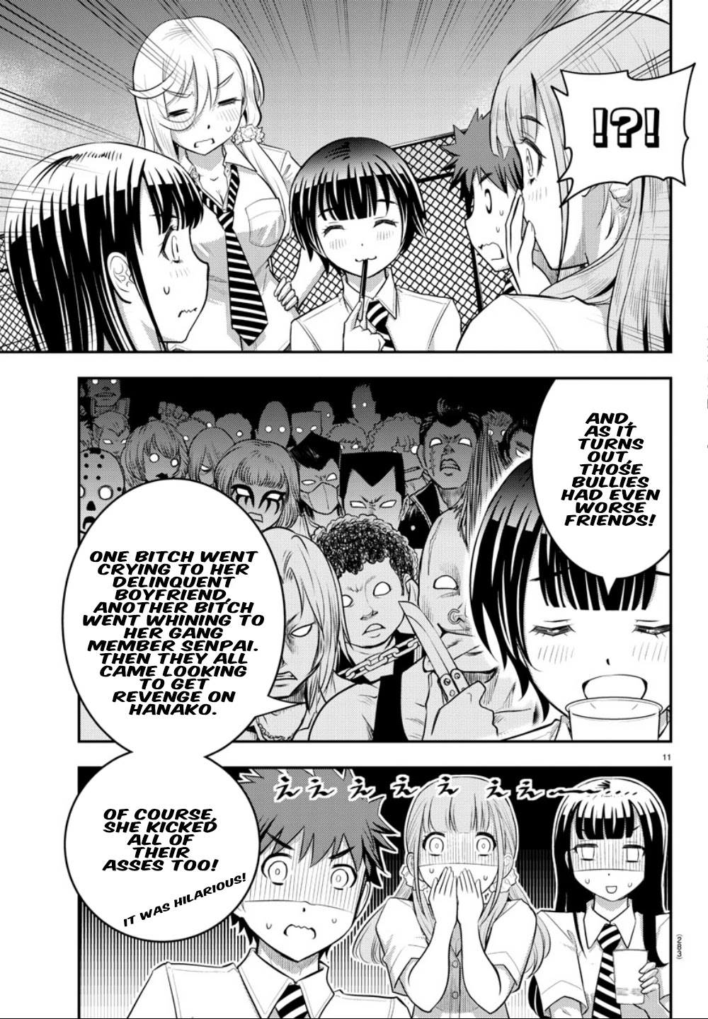 Yankee JK KuzuHana-chan Chapter 27 page 12 - Chapter 27: Circumstances