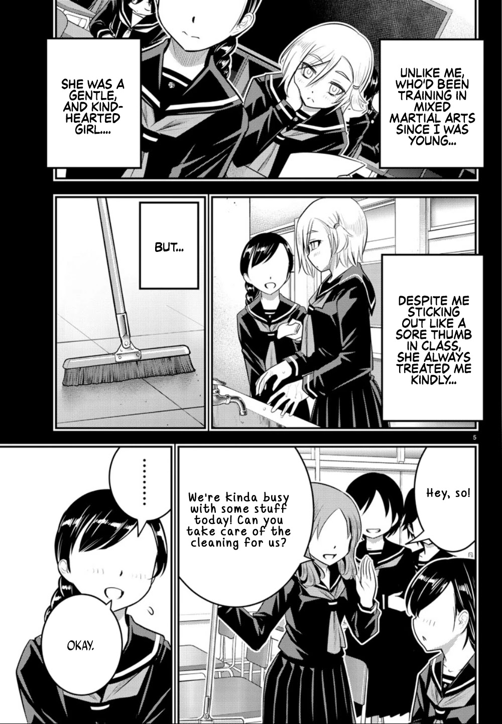 Yankee JK KuzuHana-chan Chapter 27 page 6 - Chapter 27: Circumstances