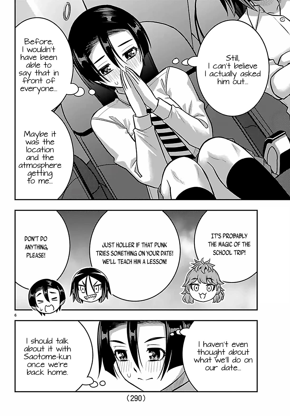 Yankee JK KuzuHana-chan Chapter 271 page 6 - Chapter 271: Their Thoughts