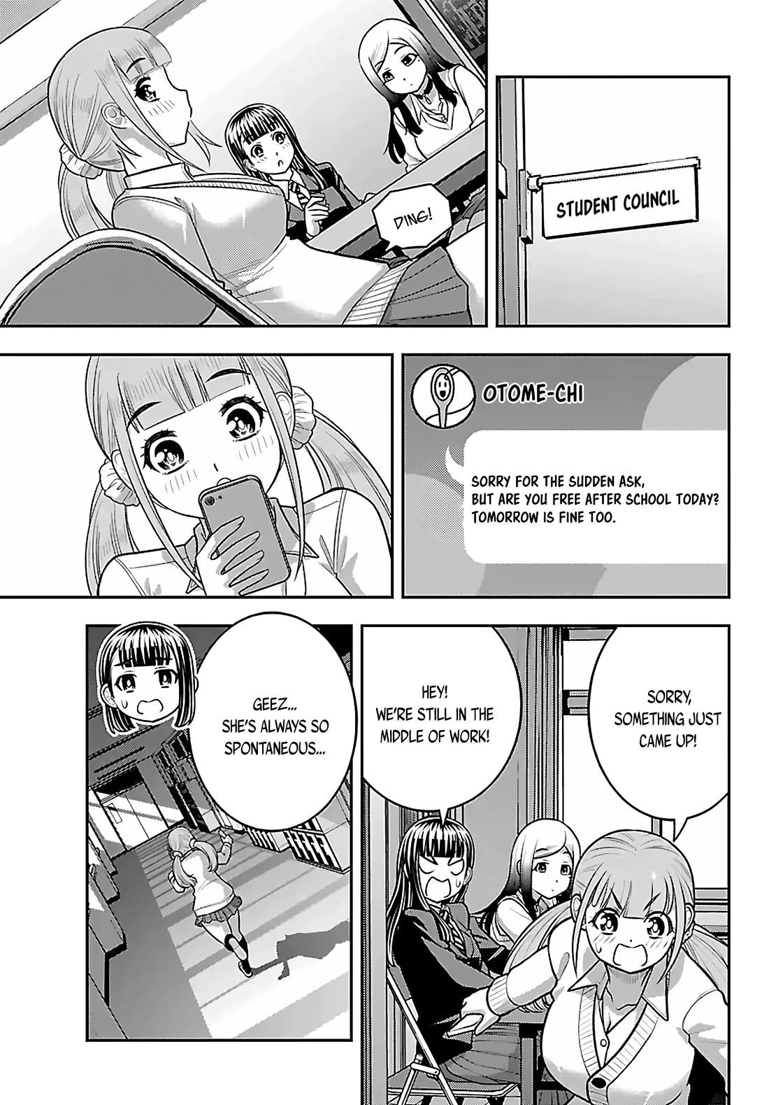 Yankee JK KuzuHana-chan Chapter 272 page 19 - Chapter 272: Souvenir