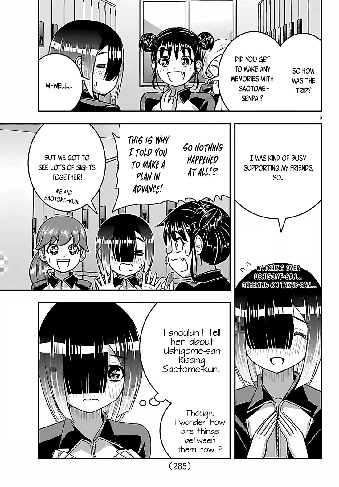 Yankee JK KuzuHana-chan Chapter 272 page 3 - Chapter 272: Souvenir