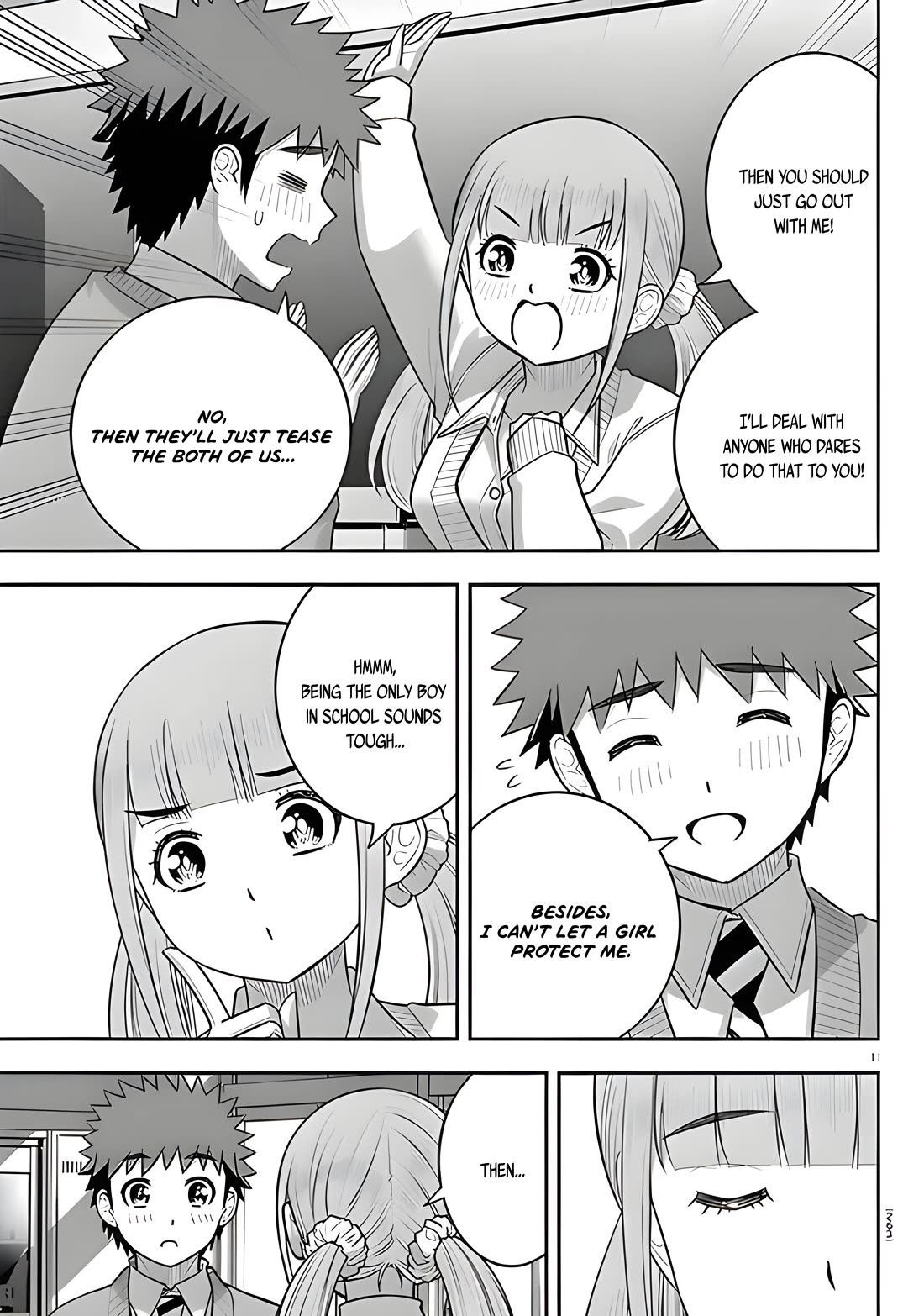 Yankee JK KuzuHana-chan Chapter 273 page 11 - Chapter 273: The Answer
