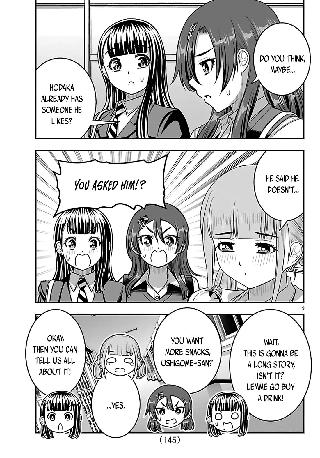 Yankee JK KuzuHana-chan Chapter 274 page 10 - Chapter 274: Emergency Meeting