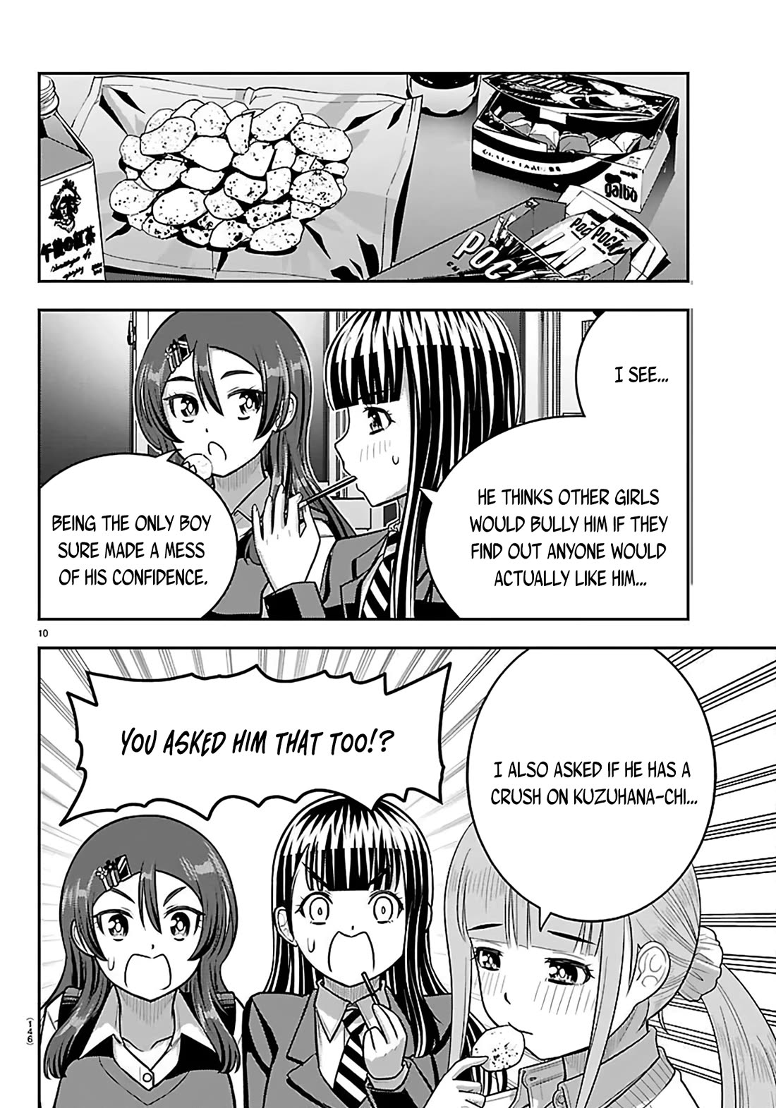 Yankee JK KuzuHana-chan Chapter 274 page 11 - Chapter 274: Emergency Meeting