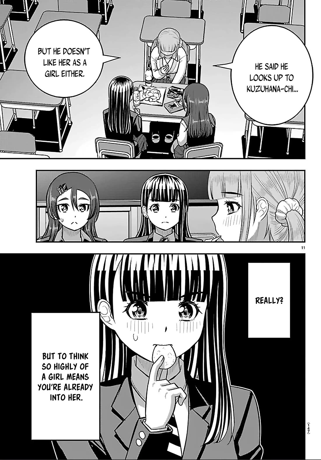 Yankee JK KuzuHana-chan Chapter 274 page 12 - Chapter 274: Emergency Meeting