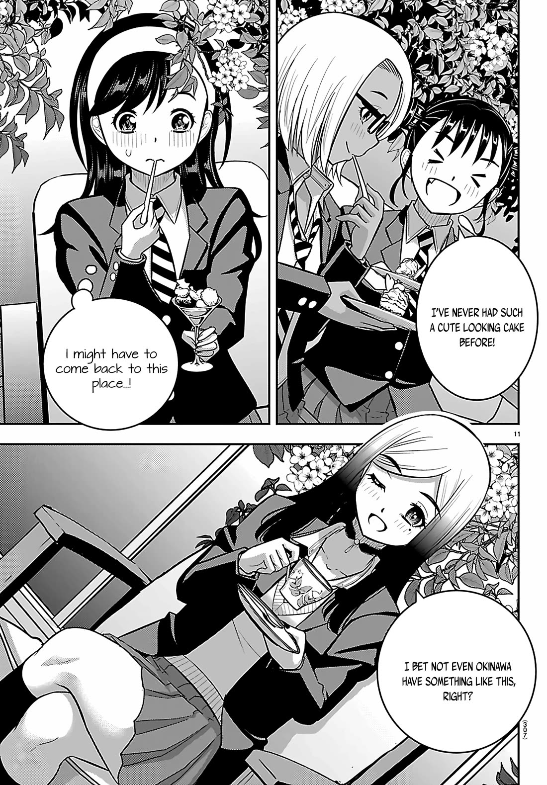 Yankee JK KuzuHana-chan Chapter 275 page 11 - Chapter 275: The Tea Party Back Home