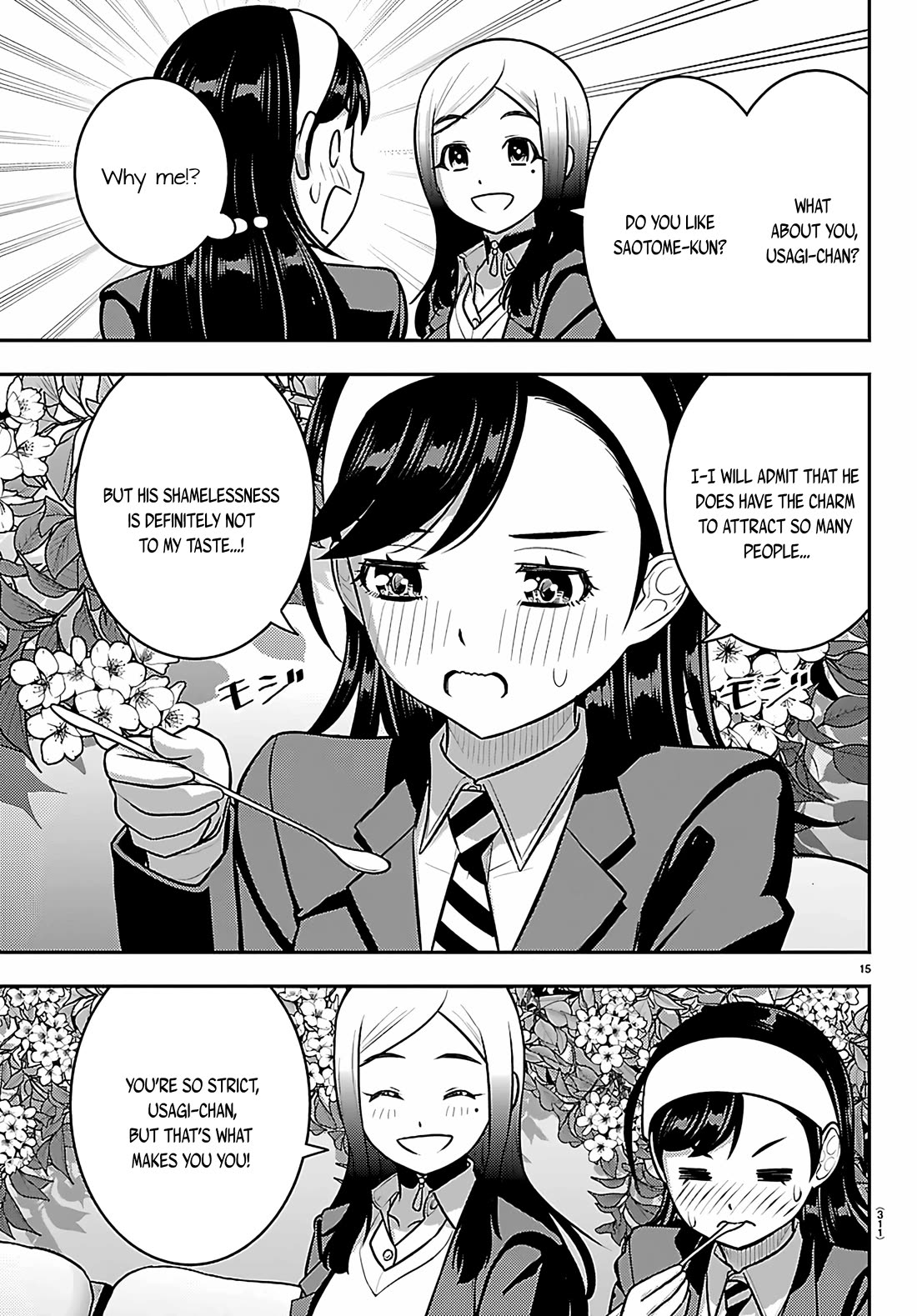 Yankee JK KuzuHana-chan Chapter 275 page 15 - Chapter 275: The Tea Party Back Home