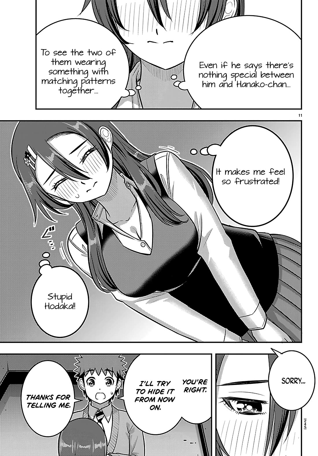 Yankee JK KuzuHana-chan Chapter 276 page 11 - Chapter 276: The Gift Meaning