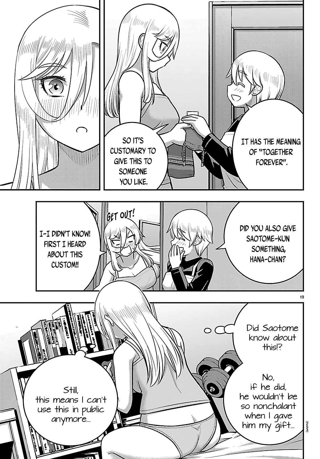Yankee JK KuzuHana-chan Chapter 276 page 19 - Chapter 276: The Gift Meaning