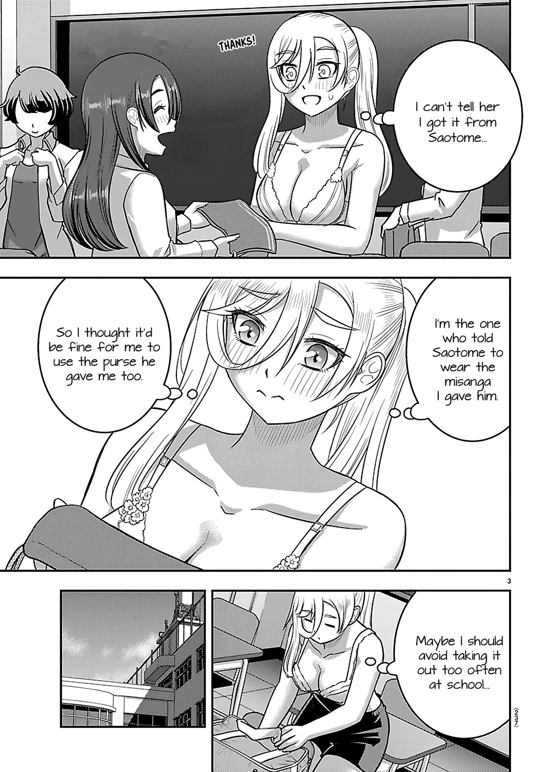 Yankee JK KuzuHana-chan Chapter 276 page 3 - Chapter 276: The Gift Meaning