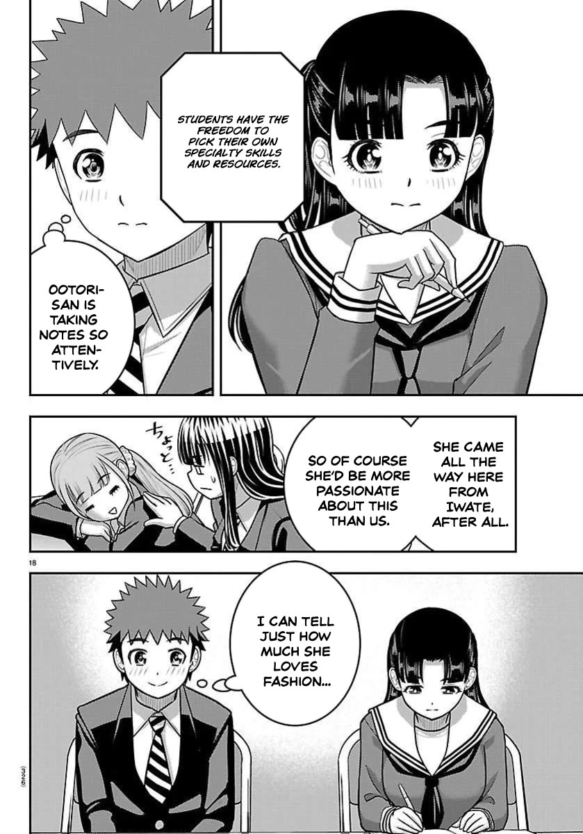 Yankee JK KuzuHana-chan Chapter 277 page 18 - Chapter 277: Open Campus