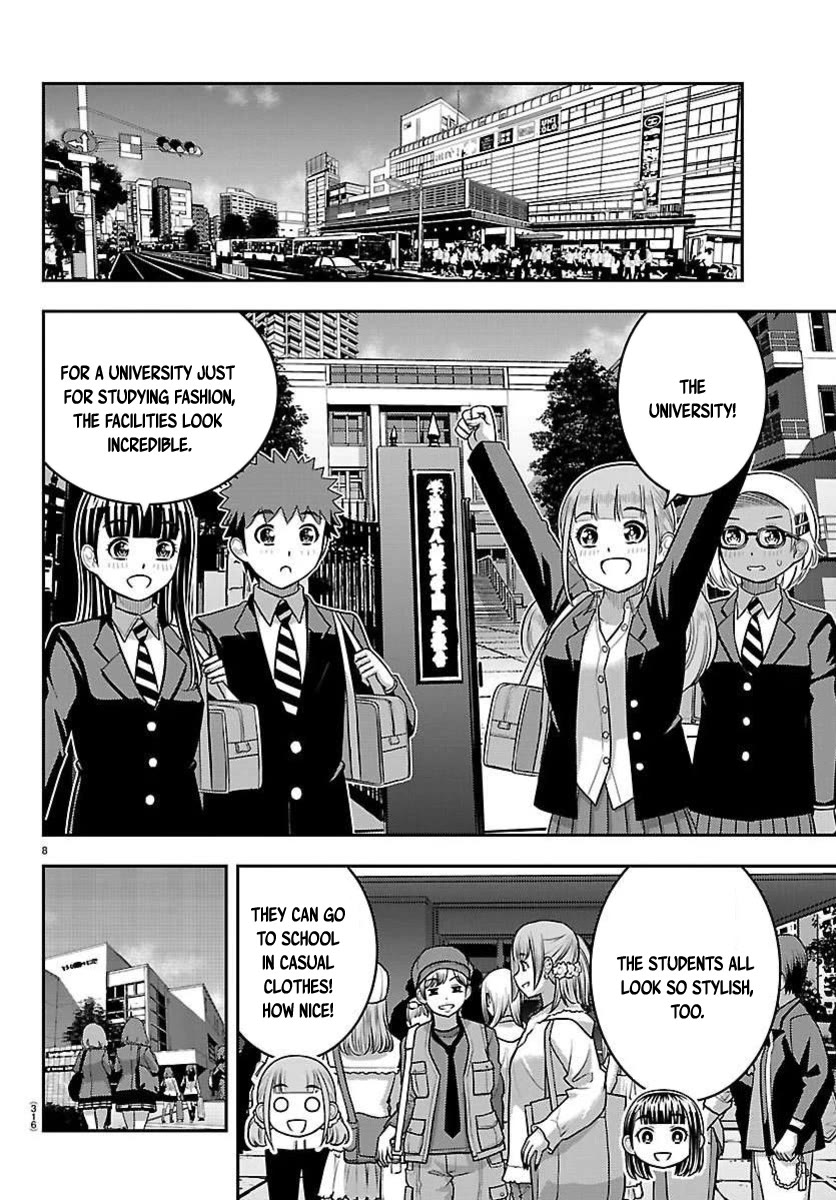 Yankee JK KuzuHana-chan Chapter 277 page 8 - Chapter 277: Open Campus