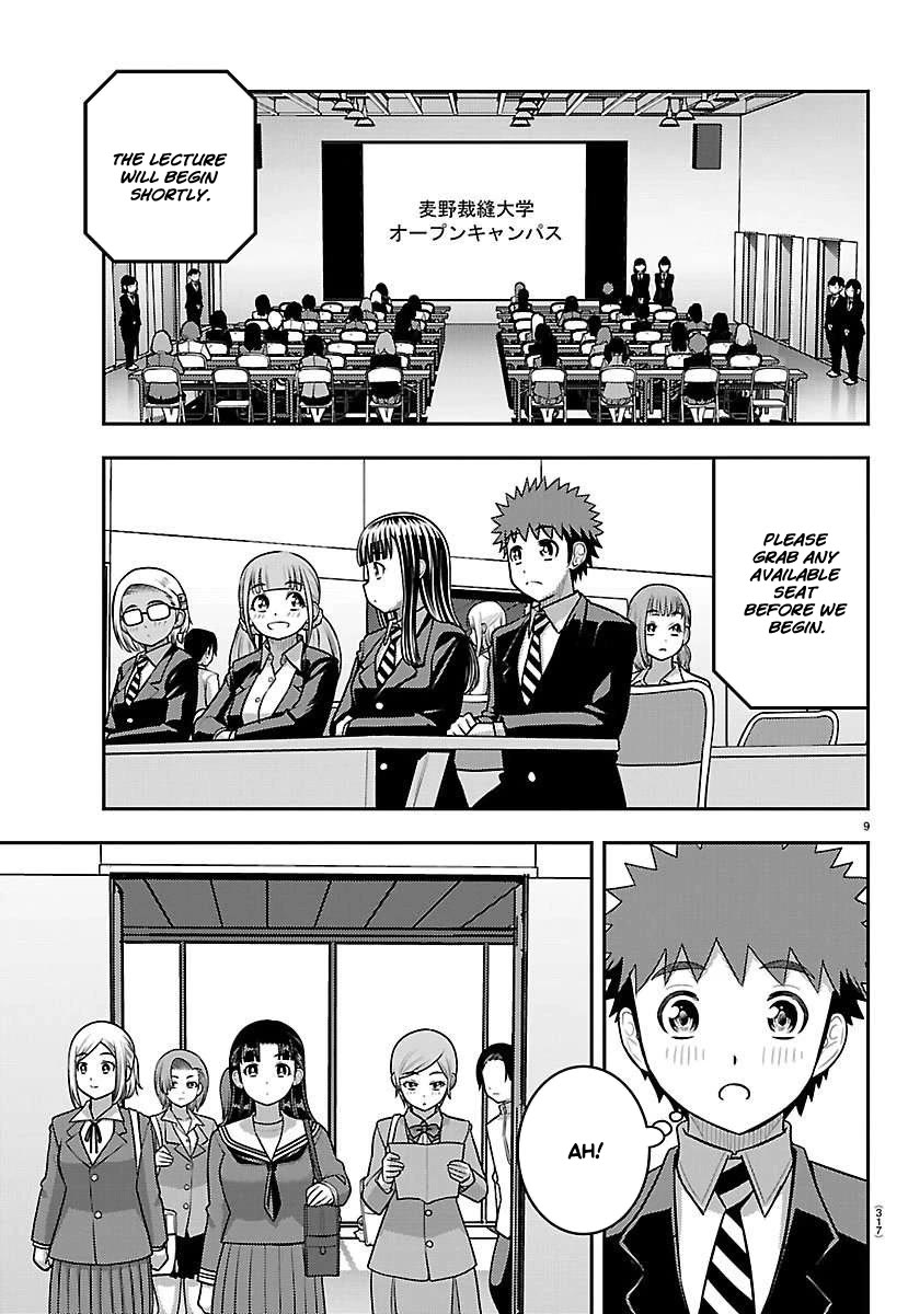 Yankee JK KuzuHana-chan Chapter 277 page 9 - Chapter 277: Open Campus