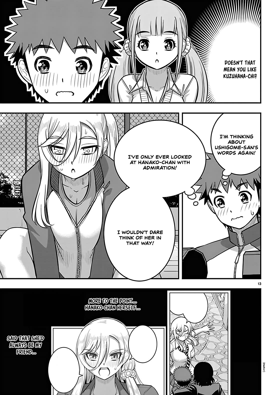 Yankee JK KuzuHana-chan Chapter 280 page 13 - Chapter 280: Matching Gym Clothes