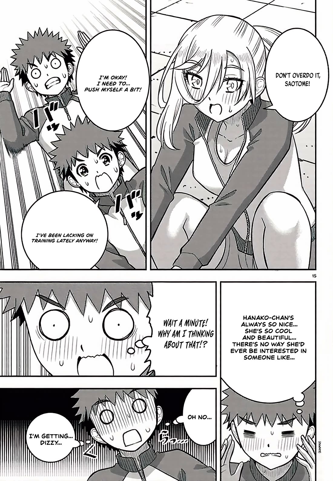 Yankee JK KuzuHana-chan Chapter 280 page 15 - Chapter 280: Matching Gym Clothes