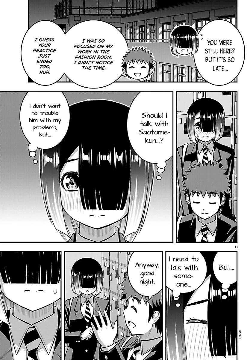 Yankee JK KuzuHana-chan Chapter 283 page 11 - Chapter 283: Kamogawa's Feelings