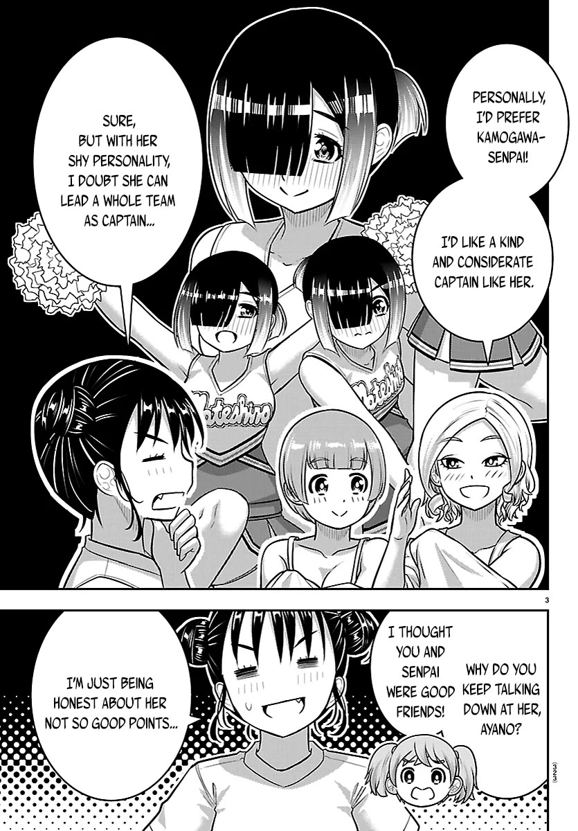 Yankee JK KuzuHana-chan Chapter 283 page 3 - Chapter 283: Kamogawa's Feelings