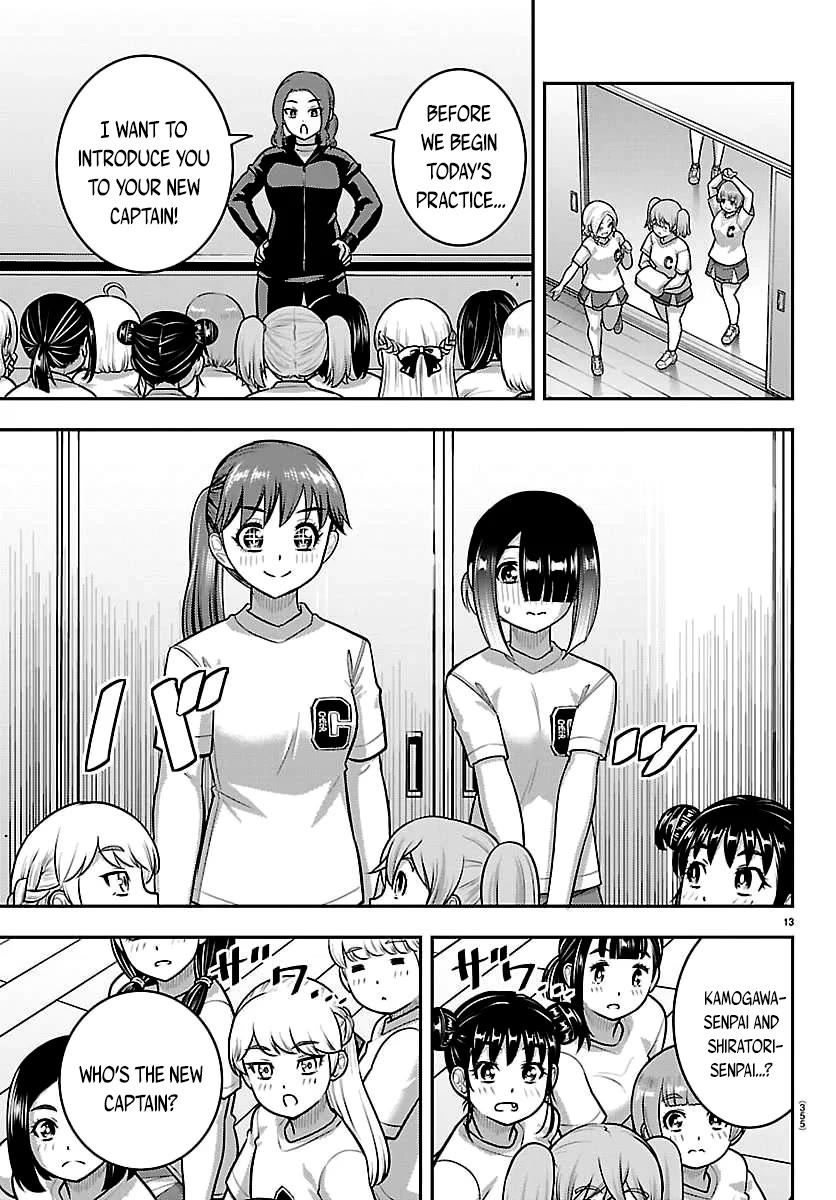Yankee JK KuzuHana-chan Chapter 286 page 13 - Chapter 286: The New Cheerleader Captain