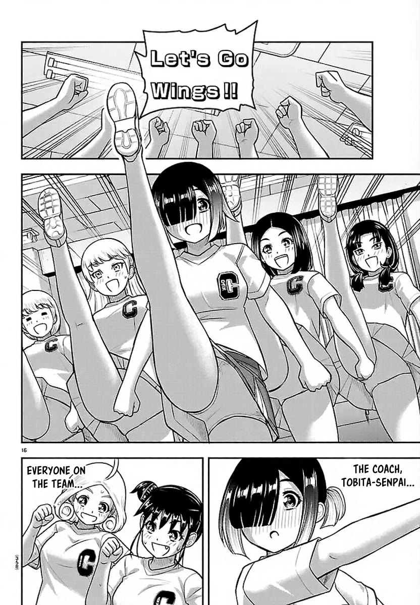 Yankee JK KuzuHana-chan Chapter 286 page 16 - Chapter 286: The New Cheerleader Captain