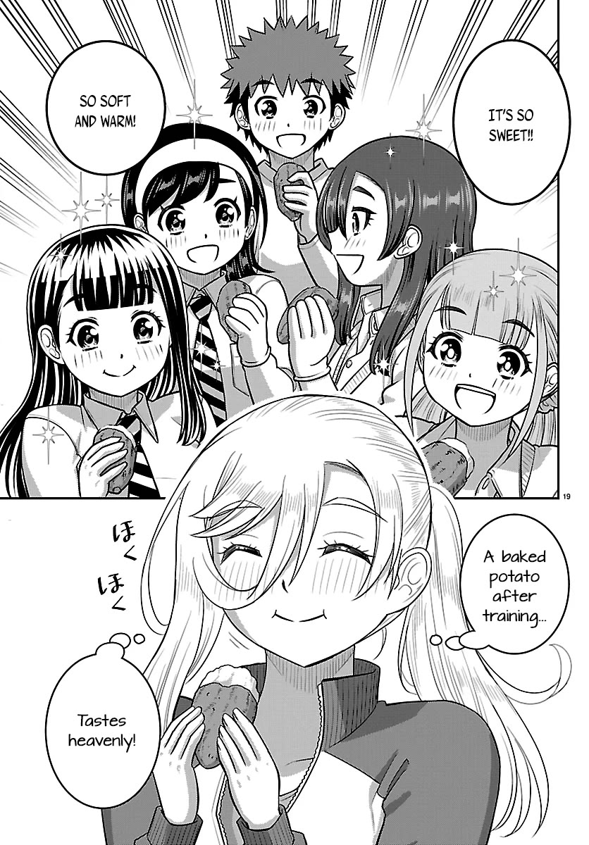Yankee JK KuzuHana-chan Chapter 287 page 19 - Chapter 287: Baking Sweet Potatoes