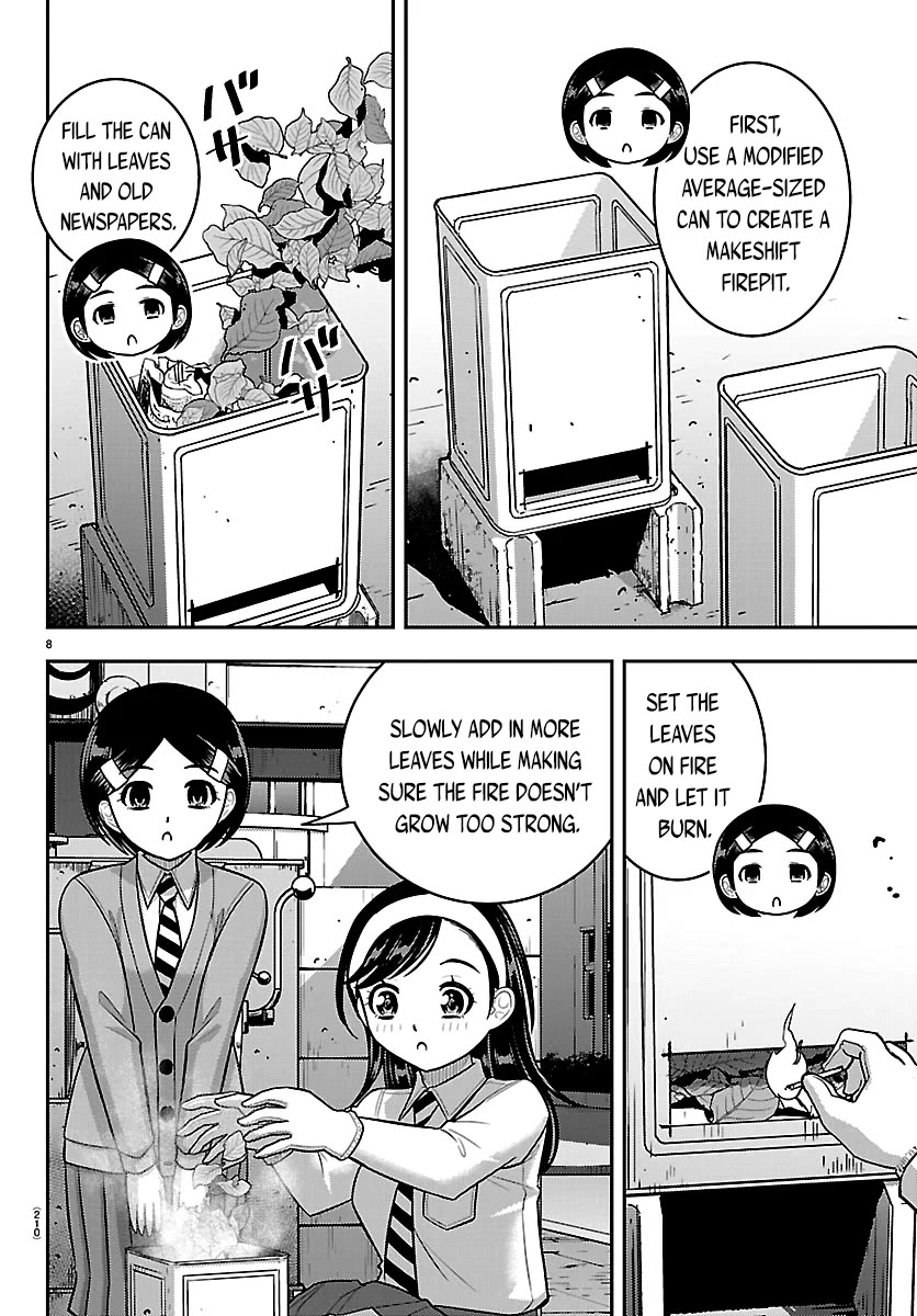 Yankee JK KuzuHana-chan Chapter 287 page 8 - Chapter 287: Baking Sweet Potatoes