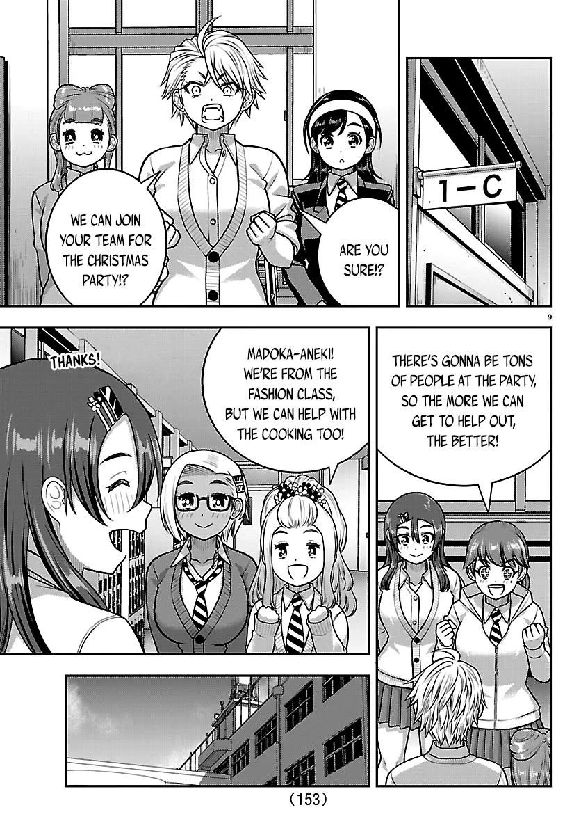 Yankee JK KuzuHana-chan Chapter 290 page 9 - Chapter 290: Christmas Preperation