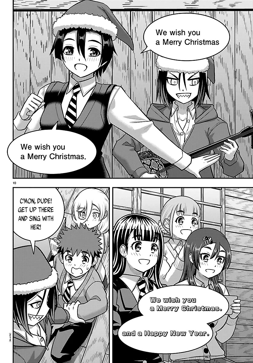 Yankee JK KuzuHana-chan Chapter 294 page 10 - Chapter 294: Christmas Party Again