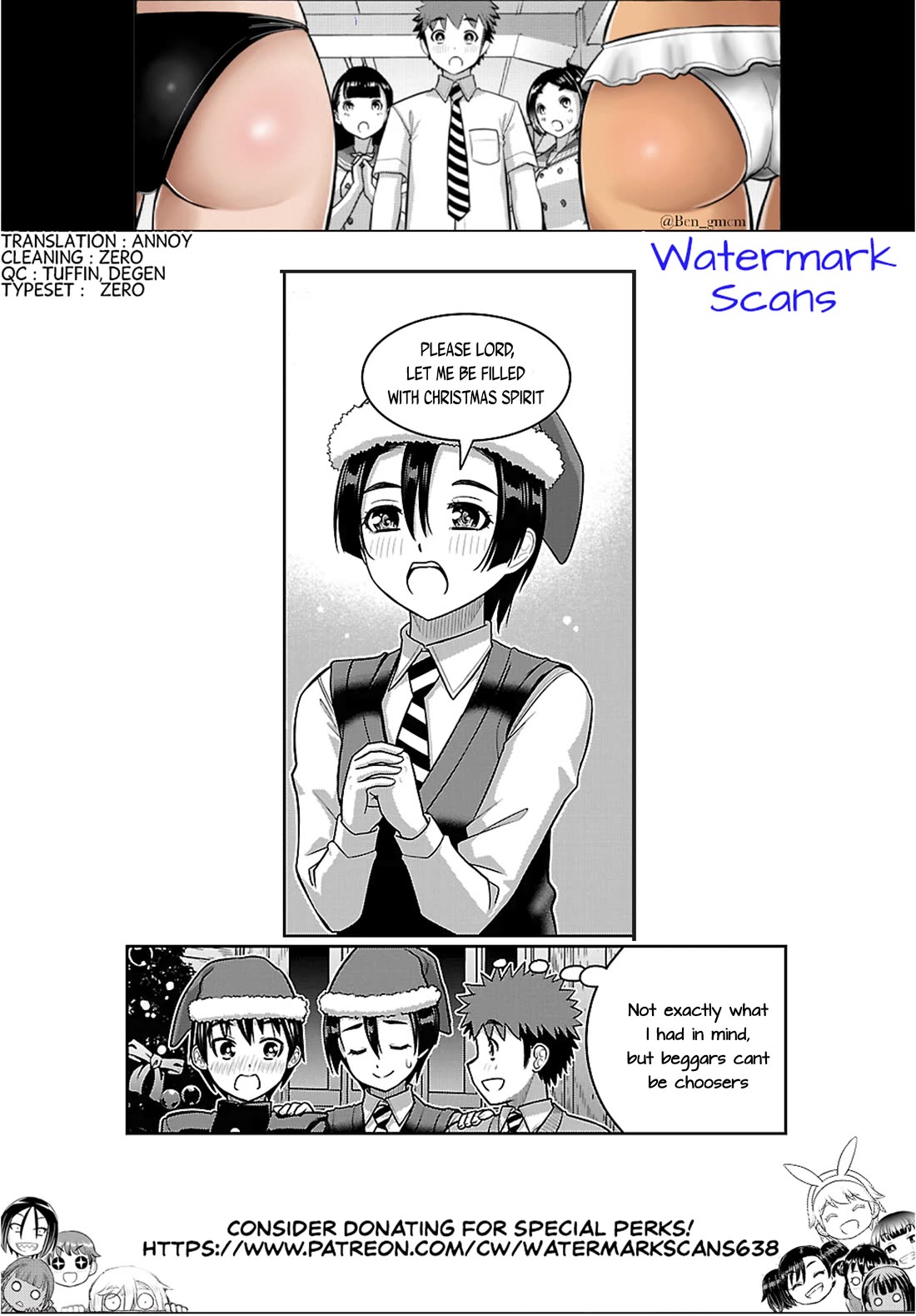 Yankee JK KuzuHana-chan Chapter 294 page 21 - Chapter 294: Christmas Party Again