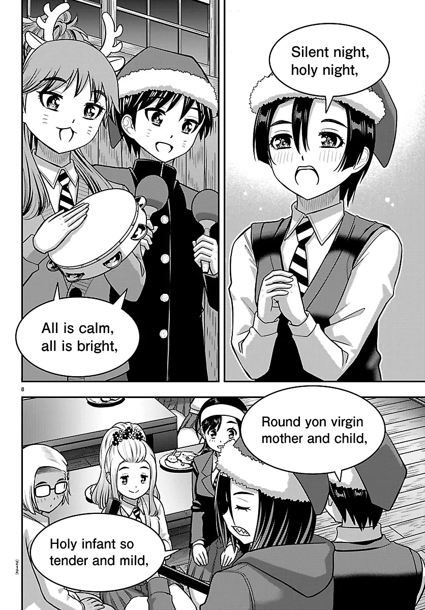 Yankee JK KuzuHana-chan Chapter 294 page 8 - Chapter 294: Christmas Party Again