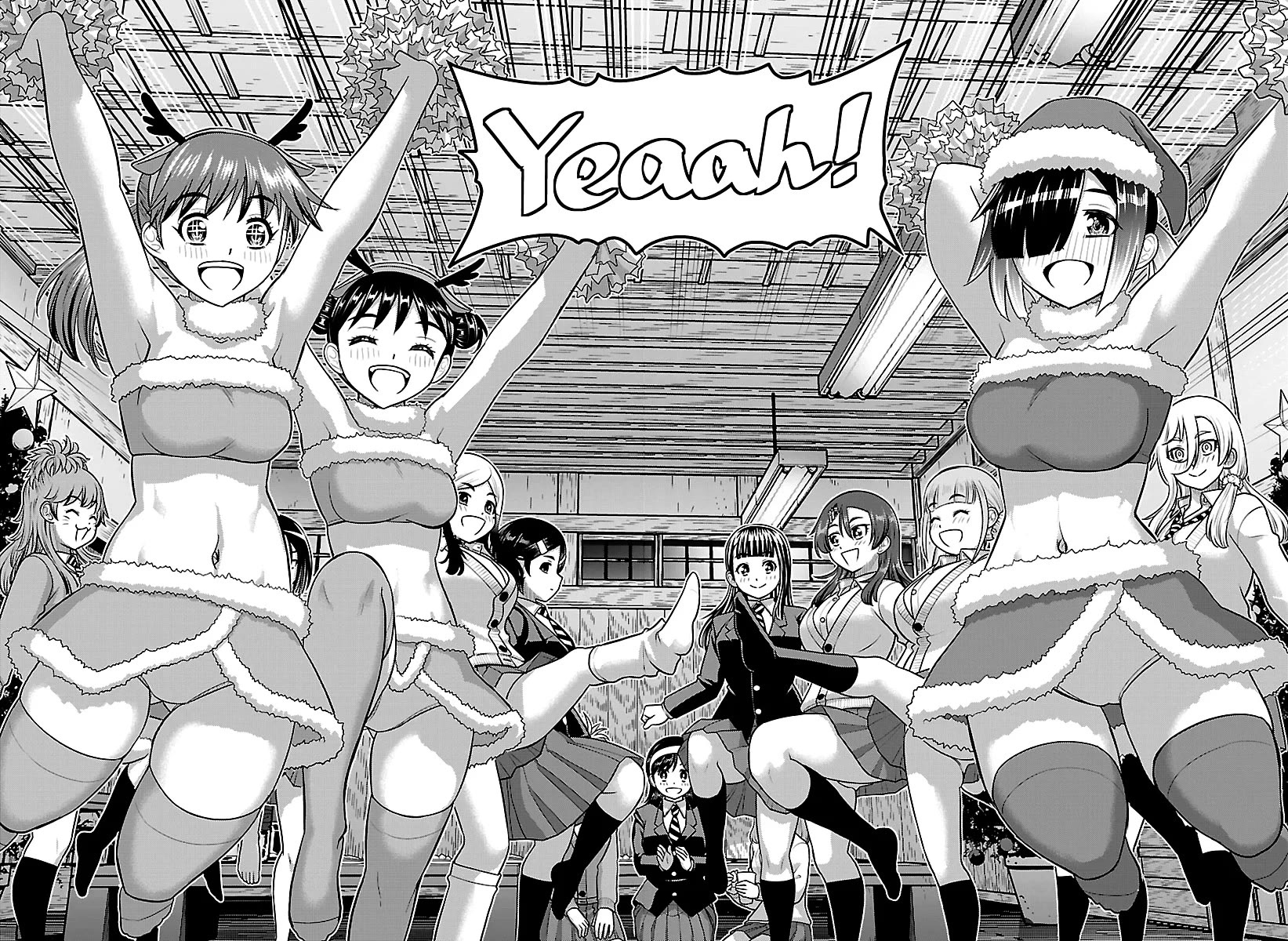 Yankee JK KuzuHana-chan Chapter 295 page 11 - Chapter 295: A Merry Christmas Dance
