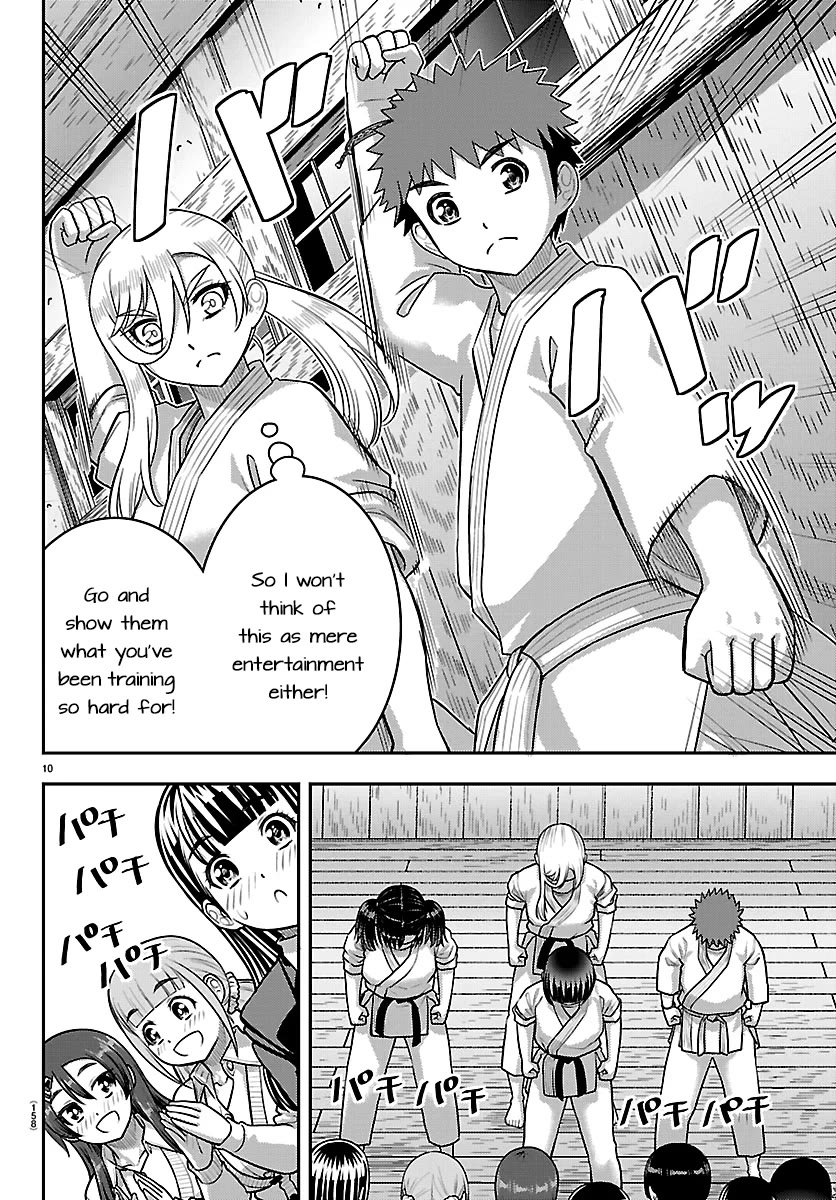 Yankee JK KuzuHana-chan Chapter 296 page 10 - Chapter 296: Kuzuryu Dojo Karate Demonstration