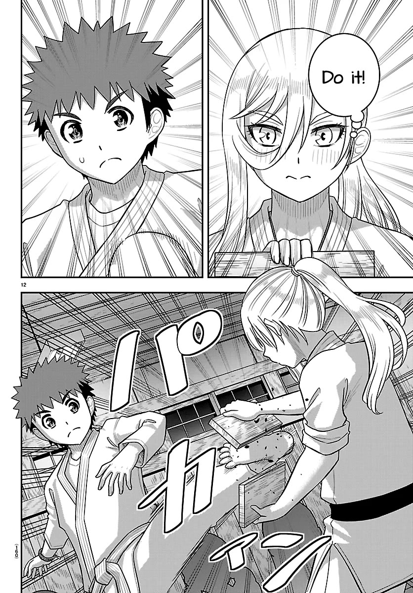 Yankee JK KuzuHana-chan Chapter 296 page 12 - Chapter 296: Kuzuryu Dojo Karate Demonstration