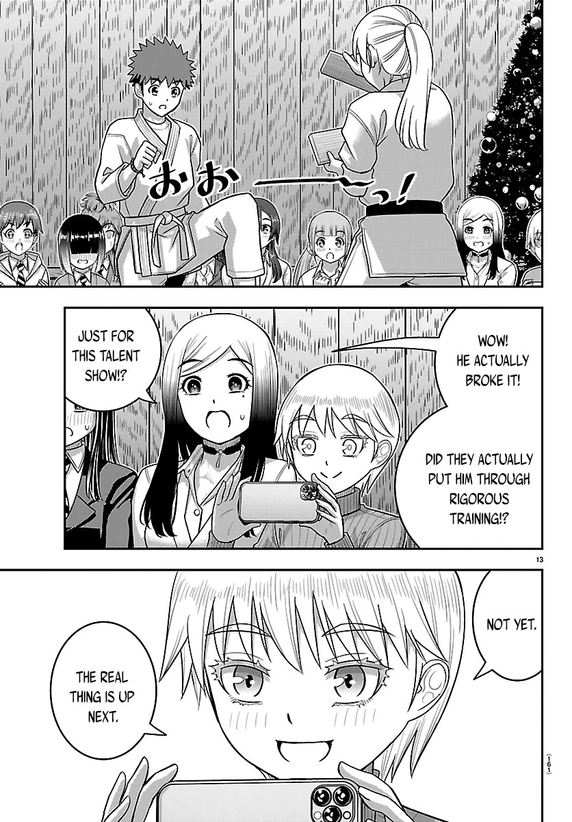 Yankee JK KuzuHana-chan Chapter 296 page 13 - Chapter 296: Kuzuryu Dojo Karate Demonstration