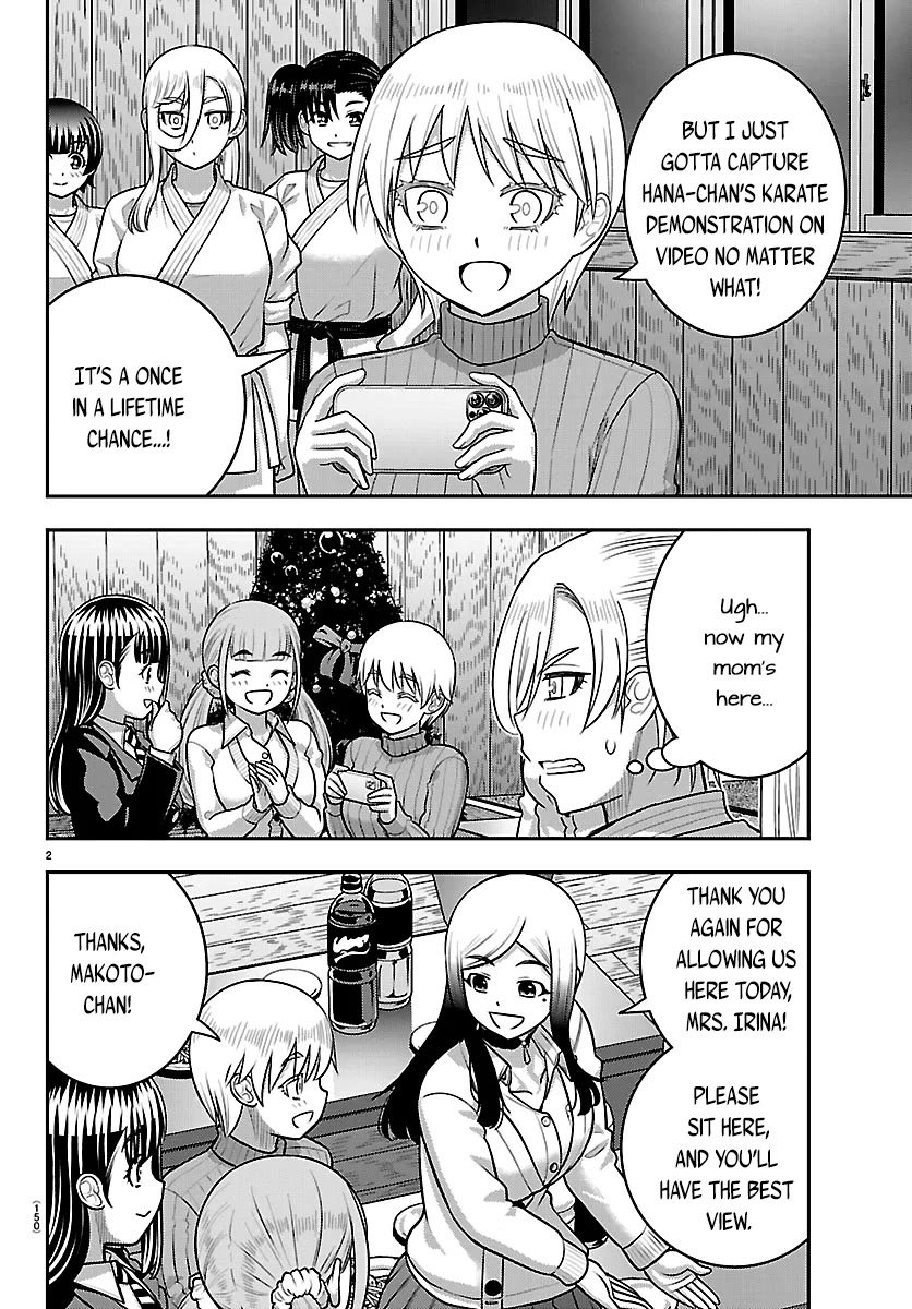 Yankee JK KuzuHana-chan Chapter 296 page 2 - Chapter 296: Kuzuryu Dojo Karate Demonstration