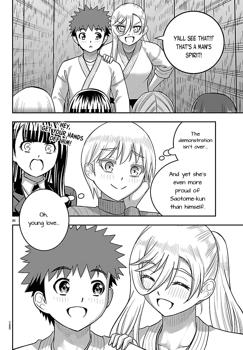 Yankee JK KuzuHana-chan Chapter 296 page 20 - Chapter 296: Kuzuryu Dojo Karate Demonstration