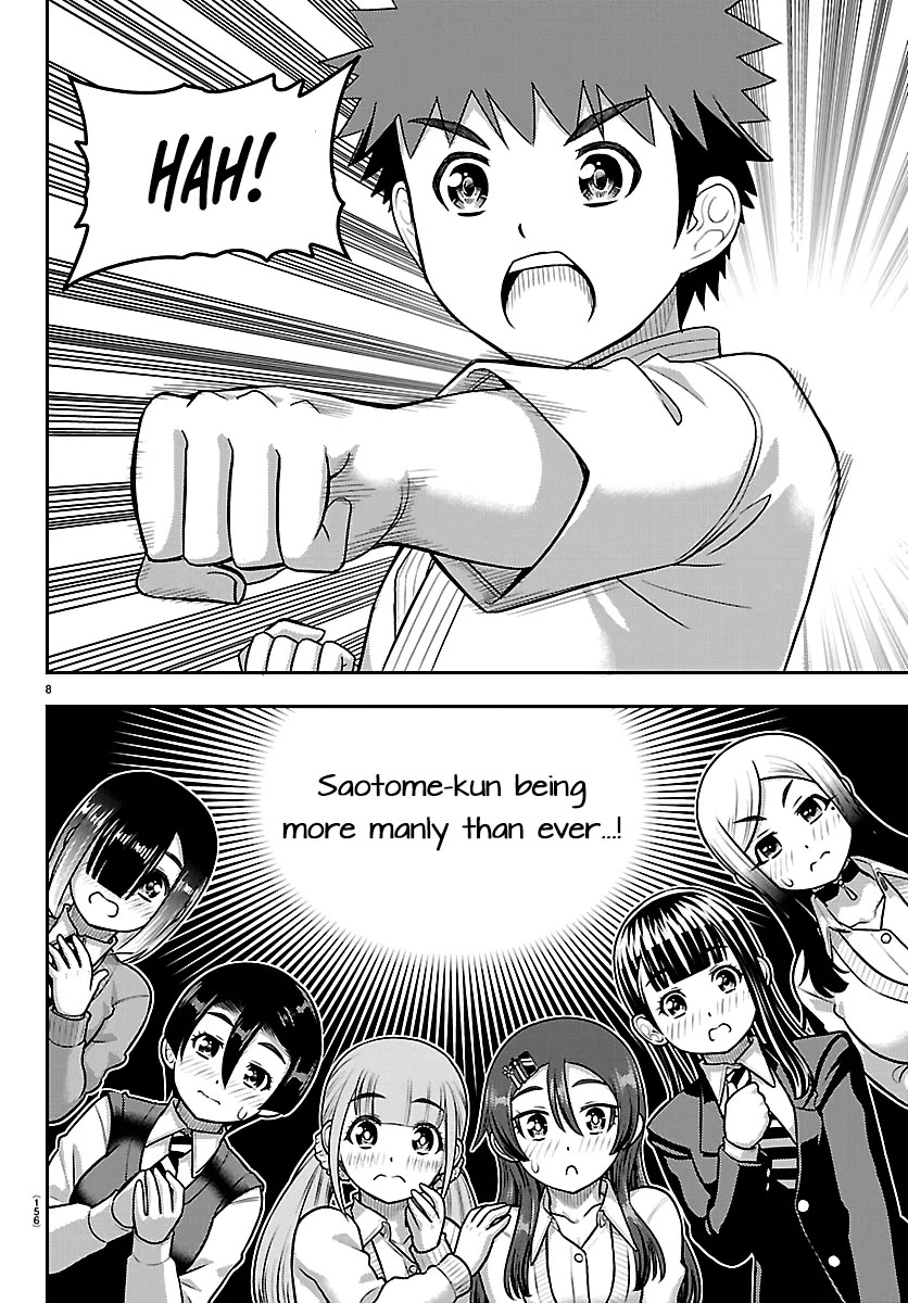 Yankee JK KuzuHana-chan Chapter 296 page 8 - Chapter 296: Kuzuryu Dojo Karate Demonstration