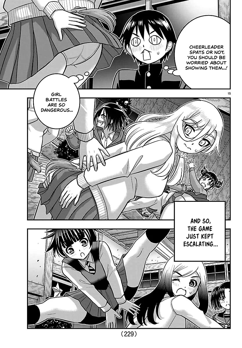 Yankee JK KuzuHana-chan Chapter 298 page 15 - Chapter 298: Rip the Donkey tail