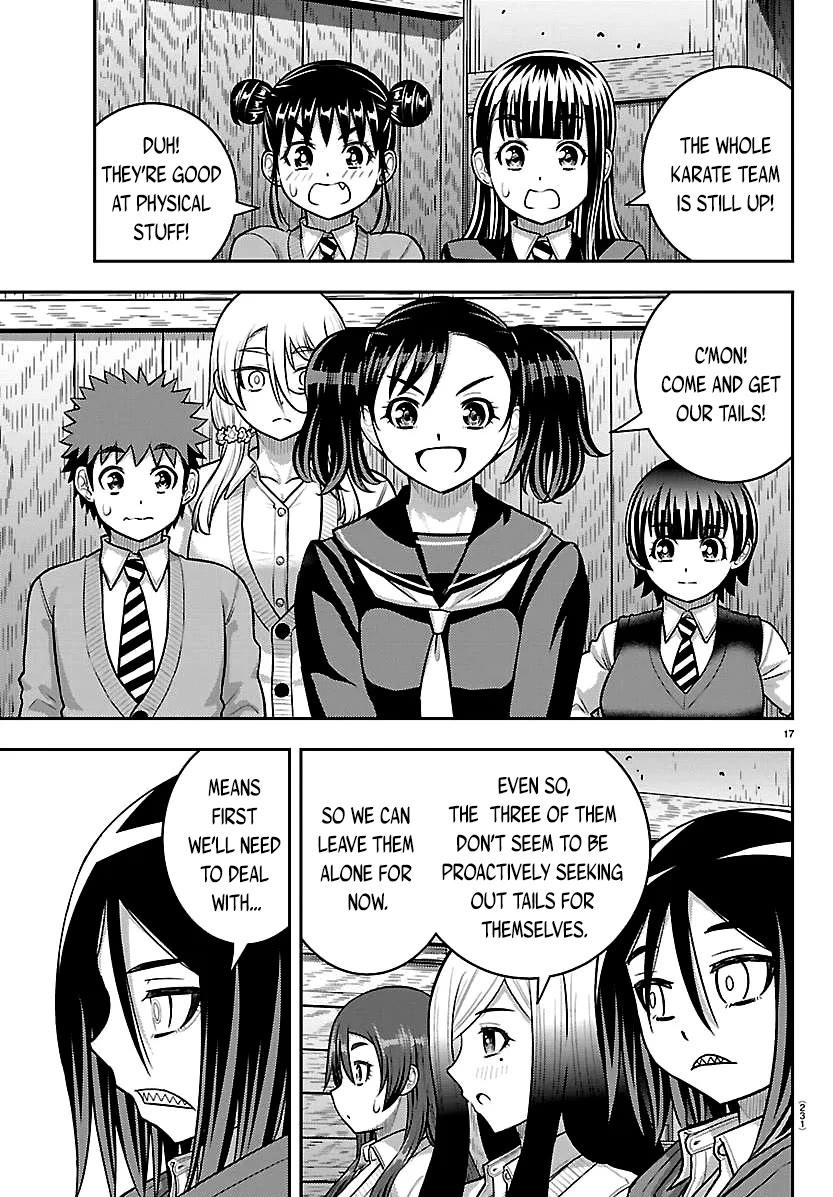 Yankee JK KuzuHana-chan Chapter 298 page 17 - Chapter 298: Rip the Donkey tail