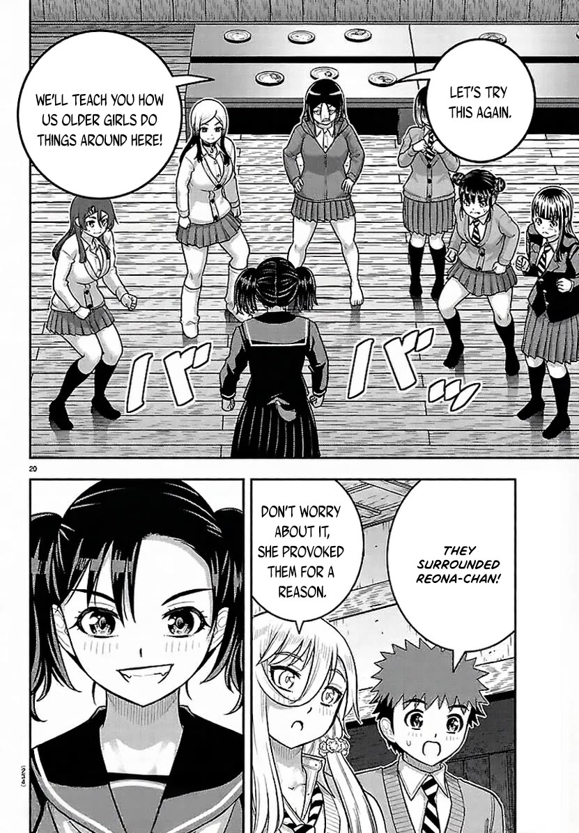 Yankee JK KuzuHana-chan Chapter 298 page 20 - Chapter 298: Rip the Donkey tail
