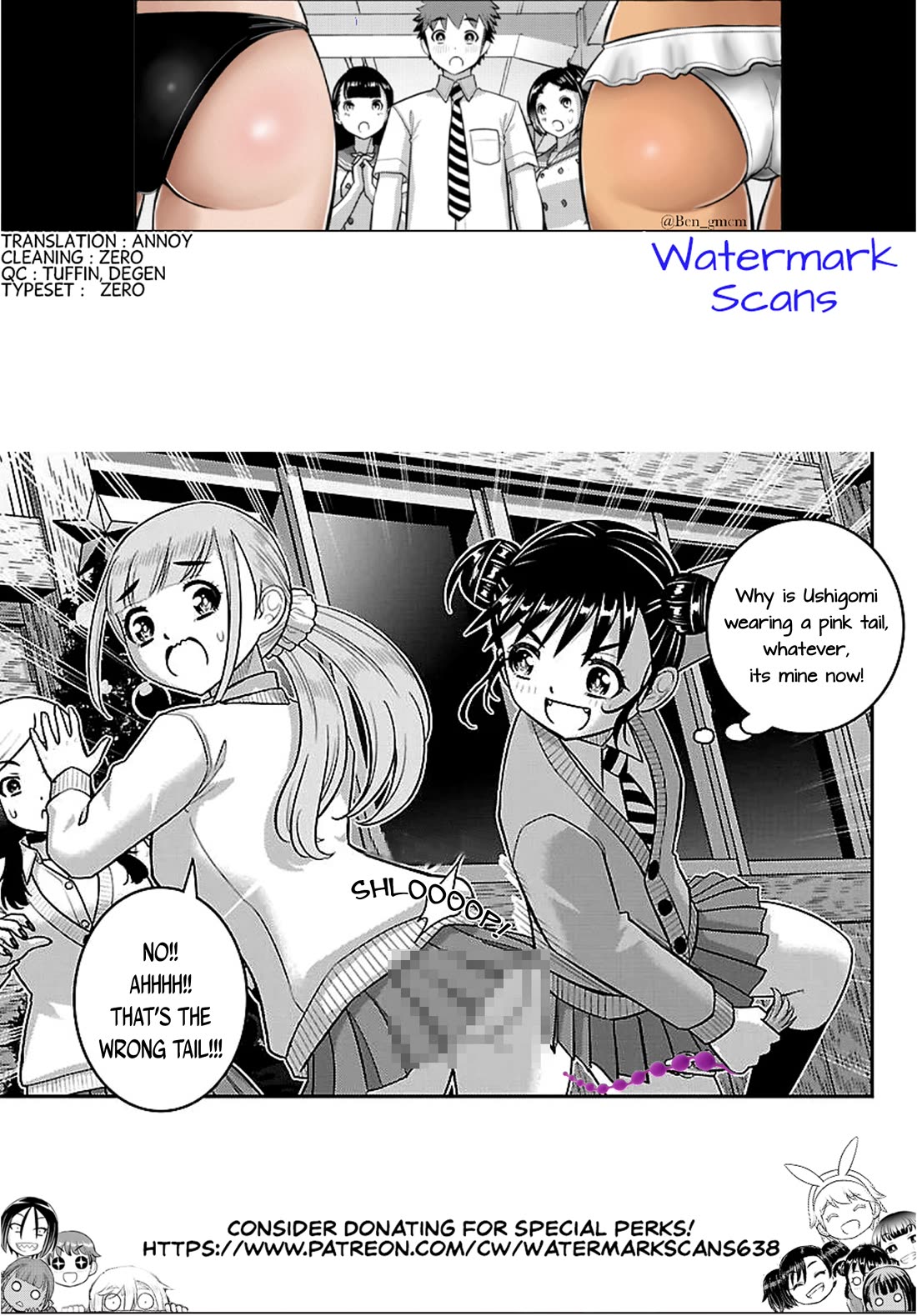 Yankee JK KuzuHana-chan Chapter 298 page 21 - Chapter 298: Rip the Donkey tail