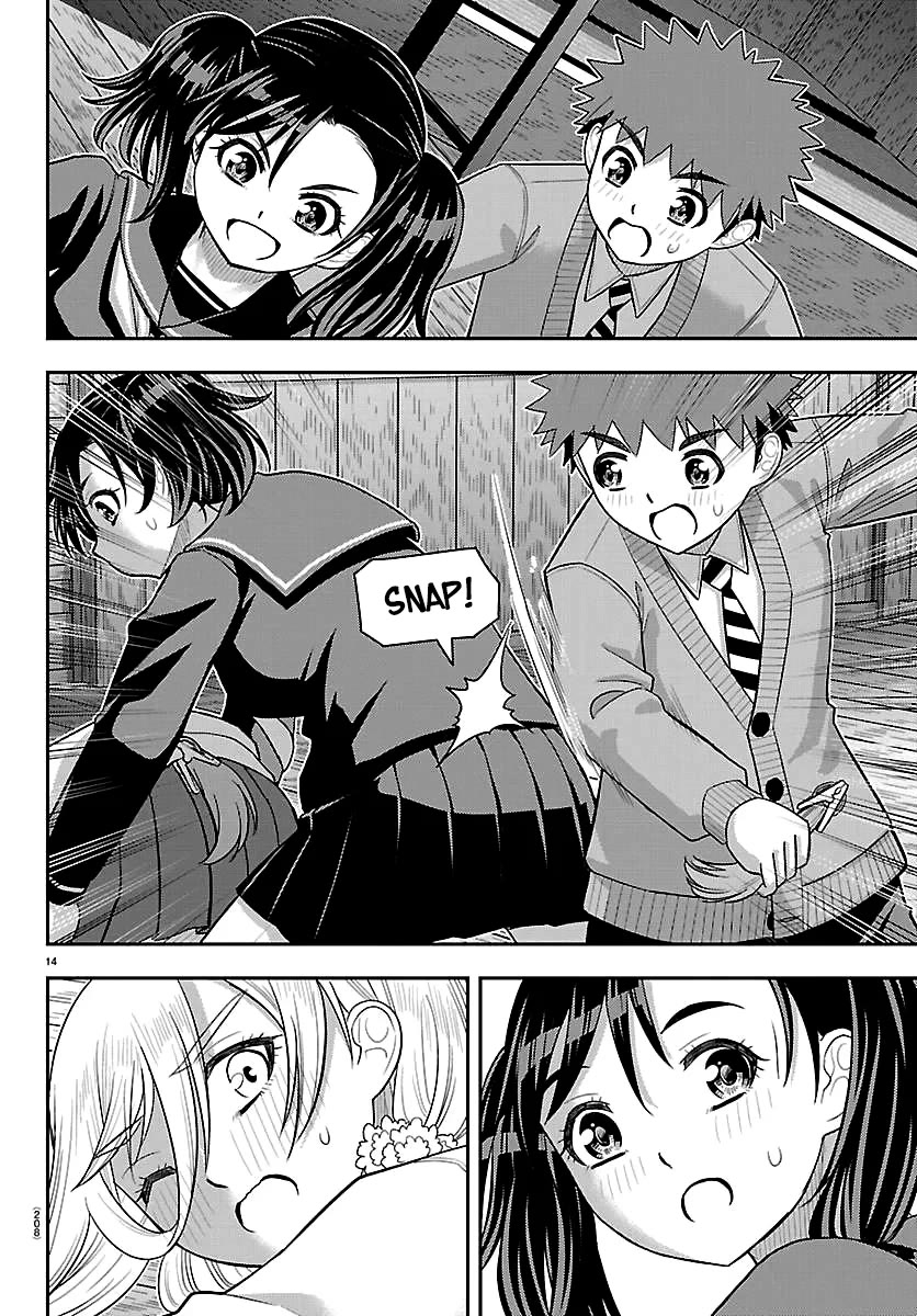 Yankee JK KuzuHana-chan Chapter 299 page 14 - Chapter 299: Catch the Tail