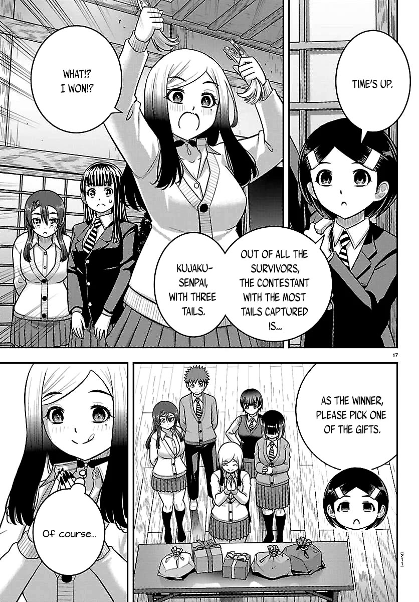 Yankee JK KuzuHana-chan Chapter 299 page 17 - Chapter 299: Catch the Tail