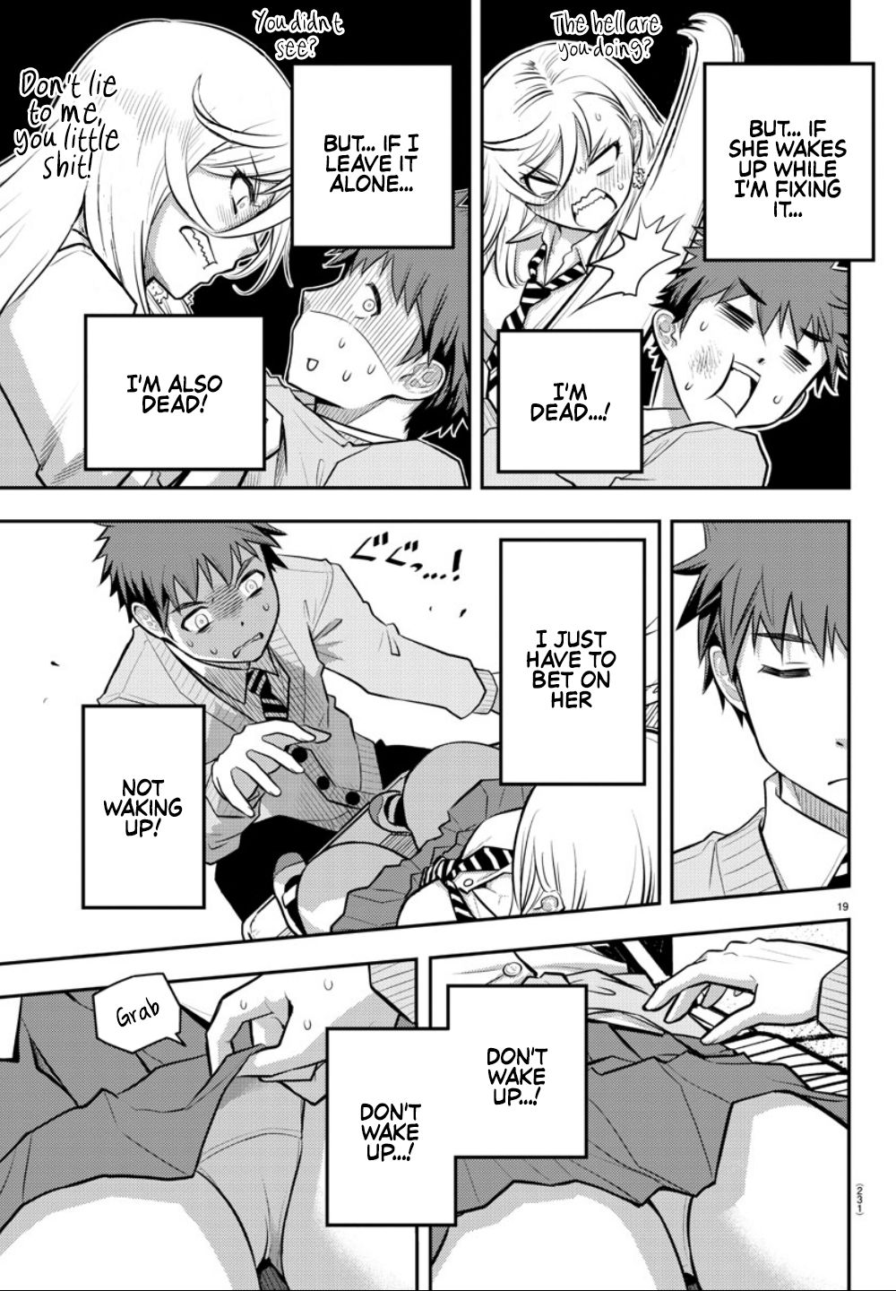 Yankee JK KuzuHana-chan Chapter 3 page 19 - Chapter 3: Lunch on the Rooftop